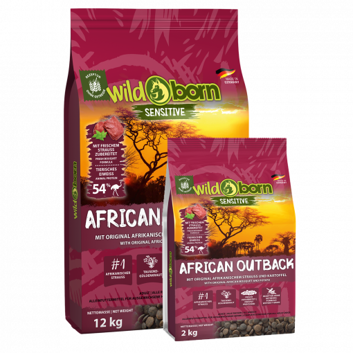 Wildborn African Outback 12 kg + 2 kg gratis