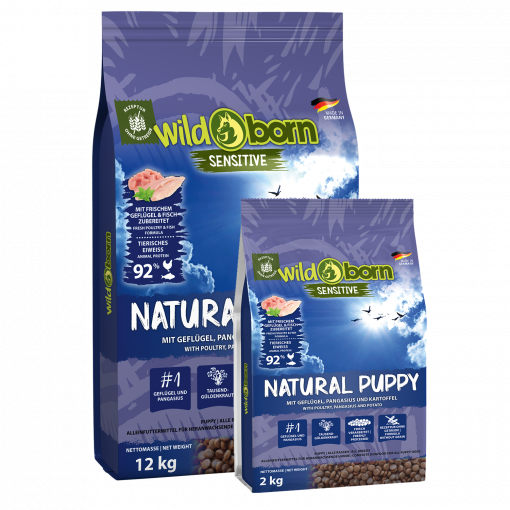 Wildborn Natural Puppy 12 kg + 2 kg gratis