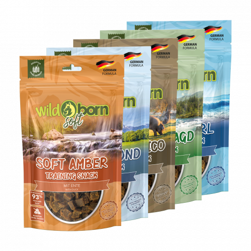 Wildborn Vorteilspaket Training Snacks 5 x 100 g