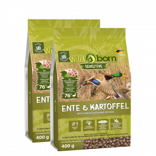 Wildborn Ente & Kartoffel 400 g + 400 g gratis