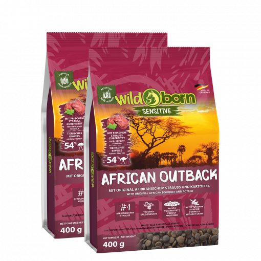 Wildborn African Outback 400 g + 400 g gratis