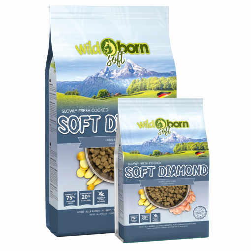 Wildborn Soft Diamond 12 kg + 1 kg gratis