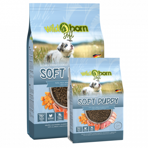 Wildborn Soft Puppy 12 kg + 1 kg gratis